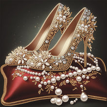 Load image into Gallery viewer, Gorgeous High Heels-Partial Special Diamond Painting-30x30cm
