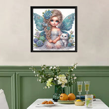 Load image into Gallery viewer, Bouquet Girl-Partial Special Diamond Painting-30x30cm
