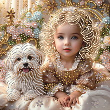 Load image into Gallery viewer, Bouquet Girl-Partial Special Diamond Painting-30x30cm
