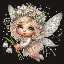 Load image into Gallery viewer, Bouquet Girl-Partial Special Diamond Painting-30x30cm
