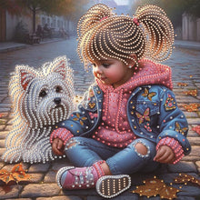Load image into Gallery viewer, Bouquet Girl-Partial Special Diamond Painting-30x30cm
