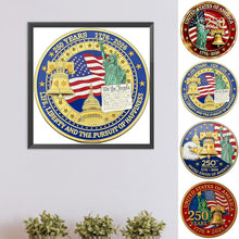 Load image into Gallery viewer, Independence Day 250th Anniversary-Partial Special Diamond Painting-30x30cm
