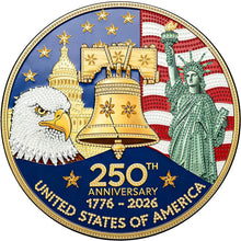Load image into Gallery viewer, Independence Day 250th Anniversary-Partial Special Diamond Painting-30x30cm
