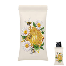 Load image into Gallery viewer, Dragonfly-DIY Diamond Painting Glasses Case
