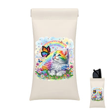 Load image into Gallery viewer, Dragonfly-DIY Diamond Painting Glasses Case
