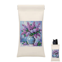 Load image into Gallery viewer, Dragonfly-DIY Diamond Painting Glasses Case

