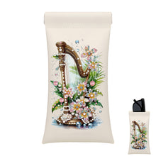 Load image into Gallery viewer, Dragonfly-DIY Diamond Painting Glasses Case
