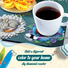 Load image into Gallery viewer, 6Pcs/Set Flowers And Rabbits-Acrylic Waterproof Diamond Coaster

