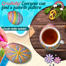 Load image into Gallery viewer, 6Pcs/Set Flowers And Rabbits-Acrylic Waterproof Diamond Coaster
