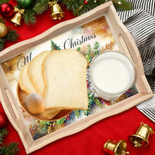 Load image into Gallery viewer, Cats-Round Diamond Wooden Dinning Table Tray

