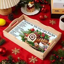 Load image into Gallery viewer, Cats-Round Diamond Wooden Dinning Table Tray

