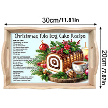 Load image into Gallery viewer, Cats-Round Diamond Wooden Dinning Table Tray
