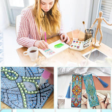 Load image into Gallery viewer, 4Pcs/Set 4Pcs/Set Plant-Diamond Bookmark
