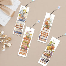 Load image into Gallery viewer, 4Pcs/Set 4Pcs/Set Plant-Diamond Bookmark
