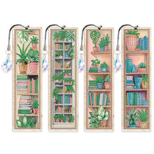 Load image into Gallery viewer, 4Pcs/Set 4Pcs/Set Plant-Diamond Bookmark
