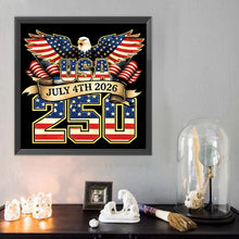 Load image into Gallery viewer, Independence Day-Full Round Diamond Painting-40x40cm
