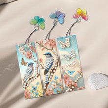 Load image into Gallery viewer, 3Pcs/Set 3Pcs/Set Bird-Diamond Bookmark
