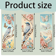 Load image into Gallery viewer, 3Pcs/Set 3Pcs/Set Bird-Diamond Bookmark
