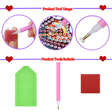 Load image into Gallery viewer, Beige Cat-Single Side Drill-Acrylic Diamond Desktop Ornament
