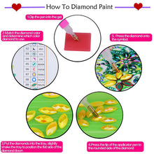 Load image into Gallery viewer, Christmas In December Gnome-Single Side Drill-Acrylic Diamond Desktop Ornament
