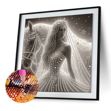 Load image into Gallery viewer, Rose Beauty-Partial Special Diamond Painting-30x30cm

