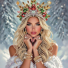 Load image into Gallery viewer, Rose Beauty-Partial Special Diamond Painting-30x30cm
