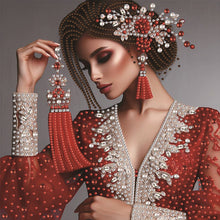 Load image into Gallery viewer, Rose Beauty-Partial Special Diamond Painting-30x30cm
