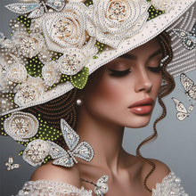 Load image into Gallery viewer, Rose Beauty-Partial Special Diamond Painting-30x30cm
