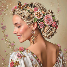 Load image into Gallery viewer, Rose Beauty-Partial Special Diamond Painting-30x30cm
