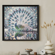 Load image into Gallery viewer, Flowers and Bird-Partial Special Diamond Painting-30x30cm
