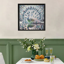 Load image into Gallery viewer, Flowers and Bird-Partial Special Diamond Painting-30x30cm
