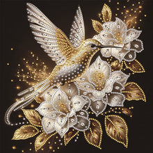 Load image into Gallery viewer, Flowers and Bird-Partial Special Diamond Painting-30x30cm
