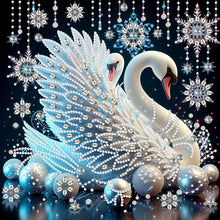 Load image into Gallery viewer, Flowers and Bird-Partial Special Diamond Painting-30x30cm
