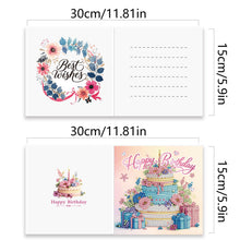 Load image into Gallery viewer, 12Pcs/Set 12Pcs/Set Cross Church-Diamond Greeting Cards
