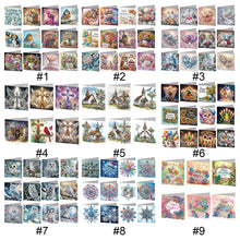 Load image into Gallery viewer, 12Pcs/Set 12Pcs/Set Cross Church-Diamond Greeting Cards
