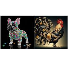 Load image into Gallery viewer, Jewelry Puppy-Partial Special Diamond Painting-30x30cm
