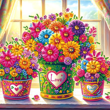 Load image into Gallery viewer, Good Morning-Partial Pearl Painting Kit with Frame-25x25cm
