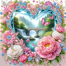 Load image into Gallery viewer, Good Morning-Partial Pearl Painting Kit with Frame-25x25cm
