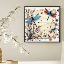 Load image into Gallery viewer, Dragonfly-Partial Special Diamond Painting-30x30cm
