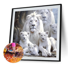 Load image into Gallery viewer, Lion-Full Round Diamond Painting-40x40cm
