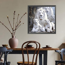 Load image into Gallery viewer, Lion-Full Round Diamond Painting-40x40cm
