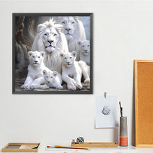 Load image into Gallery viewer, Lion-Full Round Diamond Painting-40x40cm
