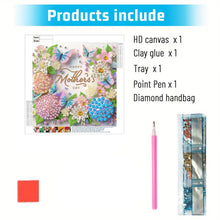 Load image into Gallery viewer, Flowers-Partial Special Diamond Painting-30x30cm
