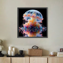Load image into Gallery viewer, Jellyfish-Full Round Diamond Painting-30x30cm
