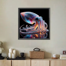 Load image into Gallery viewer, Dreamy Squid-Full Round Diamond Painting-30x30cm

