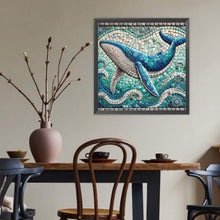 Load image into Gallery viewer, Dolphin-Full Round Diamond Painting-40x40cm

