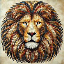 Load image into Gallery viewer, Lion-Full Round Diamond Painting-40x40cm
