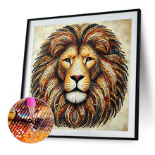 Load image into Gallery viewer, Lion-Full Round Diamond Painting-40x40cm
