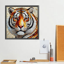 Load image into Gallery viewer, Tiger-Full Round Diamond Painting-40x40cm
