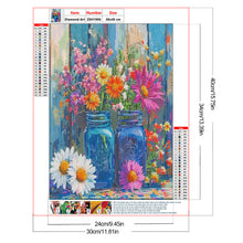 Load image into Gallery viewer, Bouquet-Full Round Diamond Painting-30x40cm

